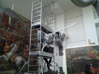 Skela visine 6 m - restauriranje umjetničkih djela